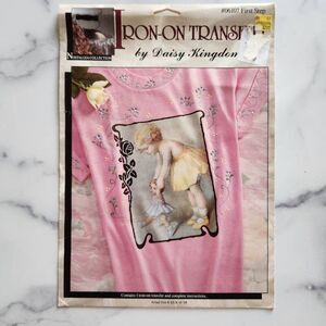 06107 first step nostalgia collection iron on transfer Daisy Kingdom toddler gir